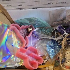 Pink Silicone Molds and Freshie Supplies